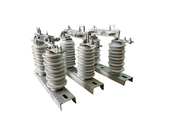 Chuyển đổi điện áp cao AC Hook Stick Disconnect Switch For Substation Electrical Isolator Grey Vertical Operated Disconnect Switch