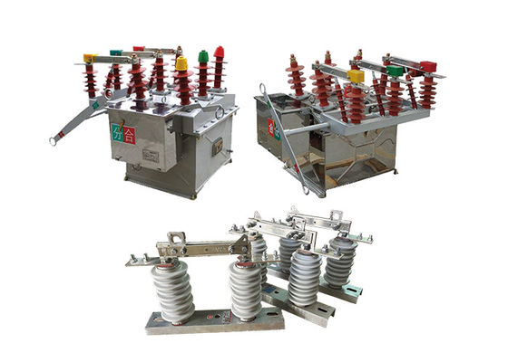 Máy ngắt mạch ngoài trời trong trạm phụ 630A/1250A với 3 cột