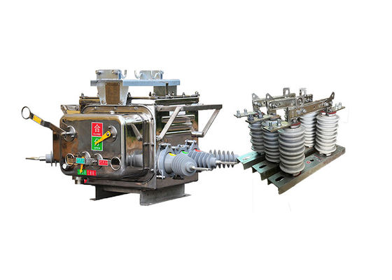 Bộ ngắt mạch chân không điện 15kV với bộ điều khiển thông minh Dễ lắp đặt Sử dụng với thanh móc cao áp