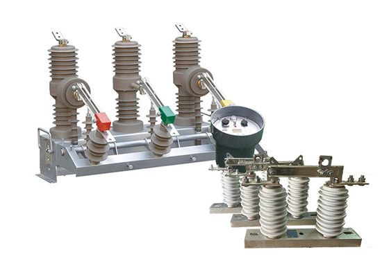 15kV HV Cột gắn máy ngắt mạch tự động Reset máy ngắt mạch tự động cho hệ thống phân phối với hookstick gốm