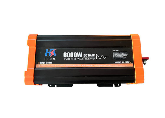 HAS sản xuất Inverter điện gia đình 6000w công suất cao hiệu quả cao DC đến AC Inverter được sử dụng tại nhà / ngoài trời / xe hơi / thuyền