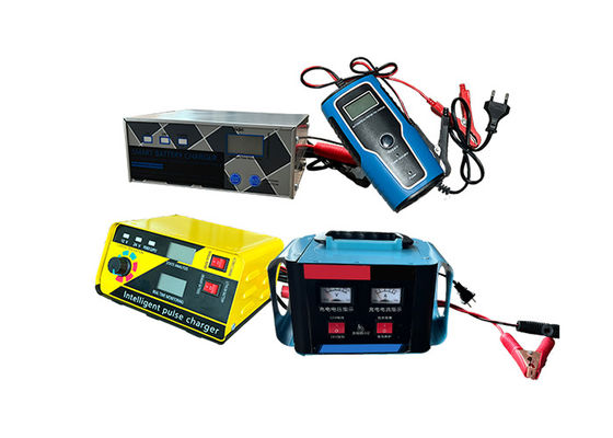 12V / 24VXuất axit / Lithium Bộ sạc pin động cơ di động Kiểm soát tự động Bộ điều hợp nguồn điện LED / màn hình LCD